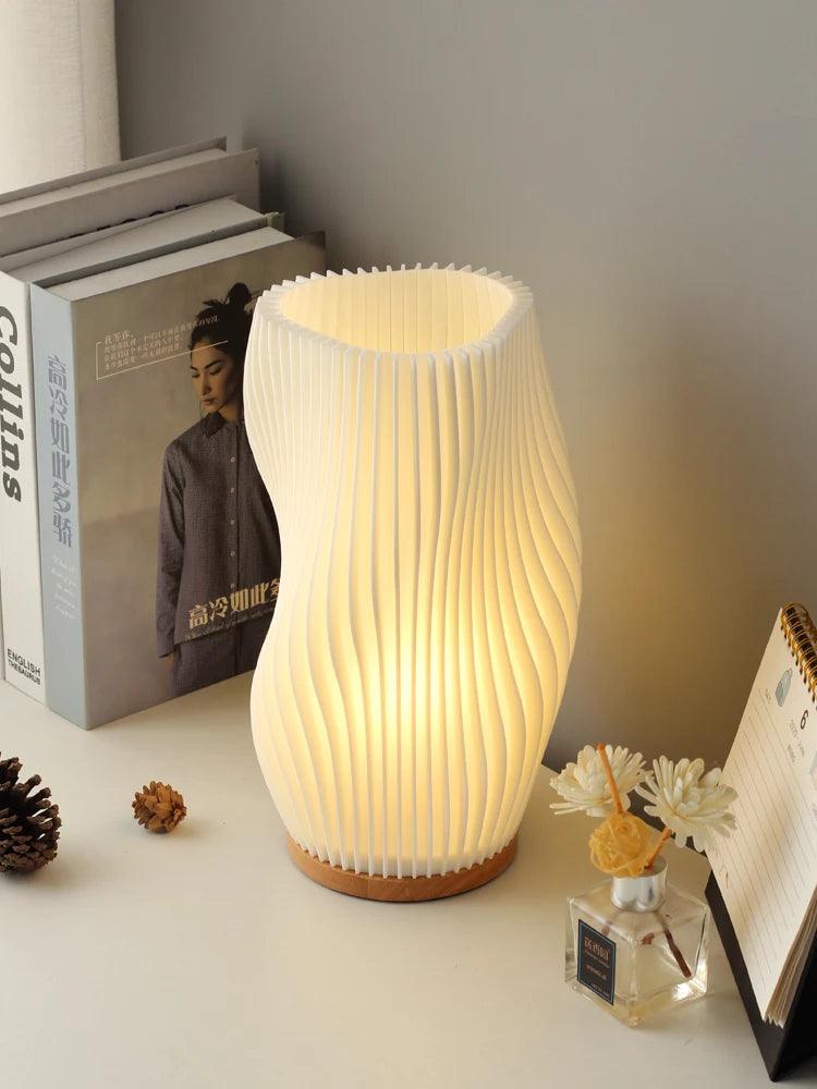 Lampe Plissée Moderne "Aurora"