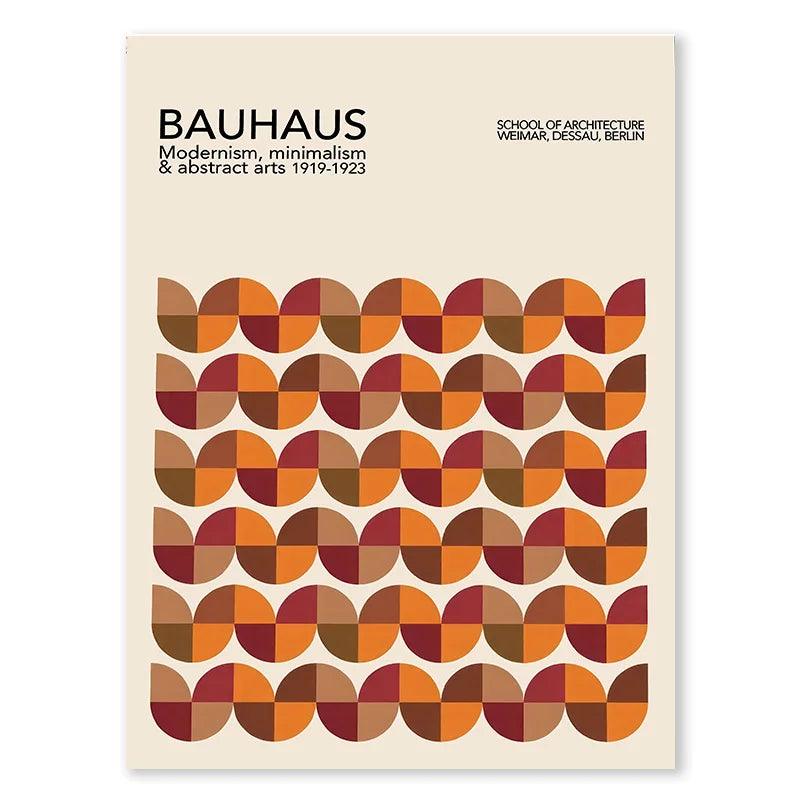 Mosaïque Modulable Bauhaus – Affiche murale