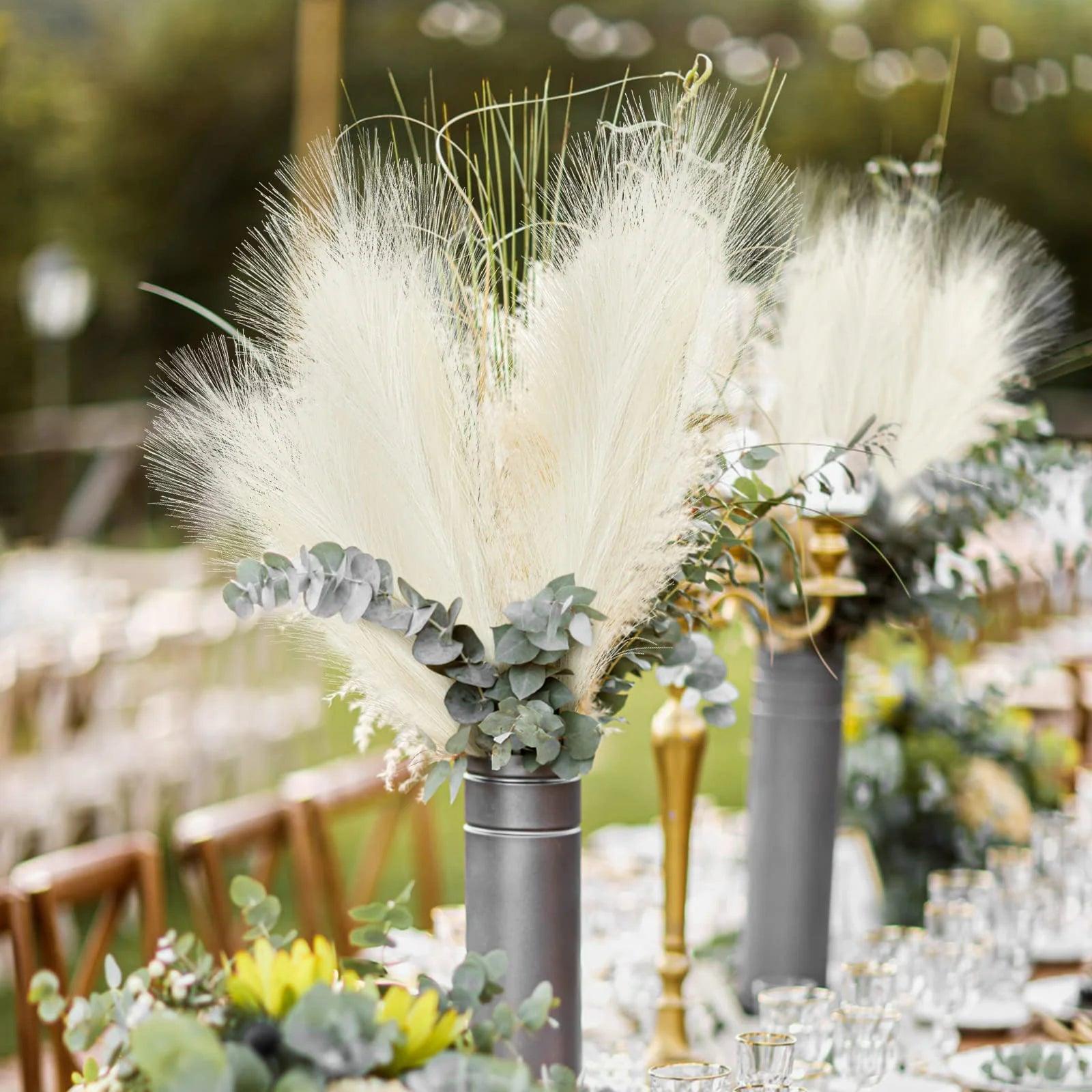 Bouquet d'Herbe de Pampas Artificielle