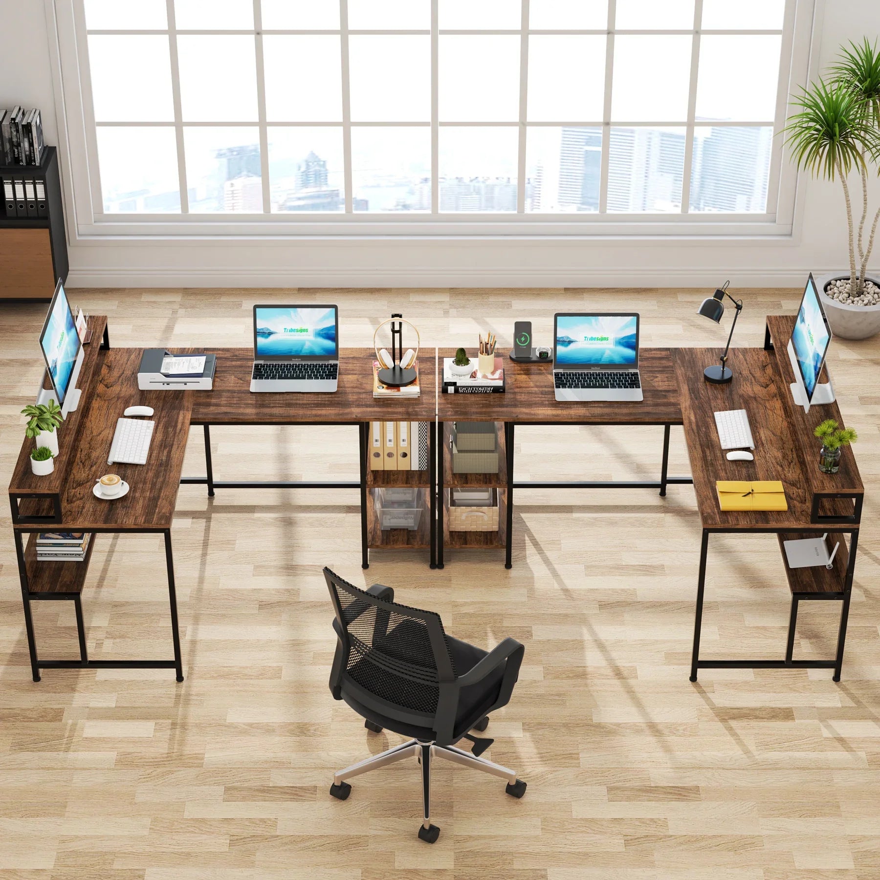 Panorama Réversible – Bureau d’Angle Multifonctions