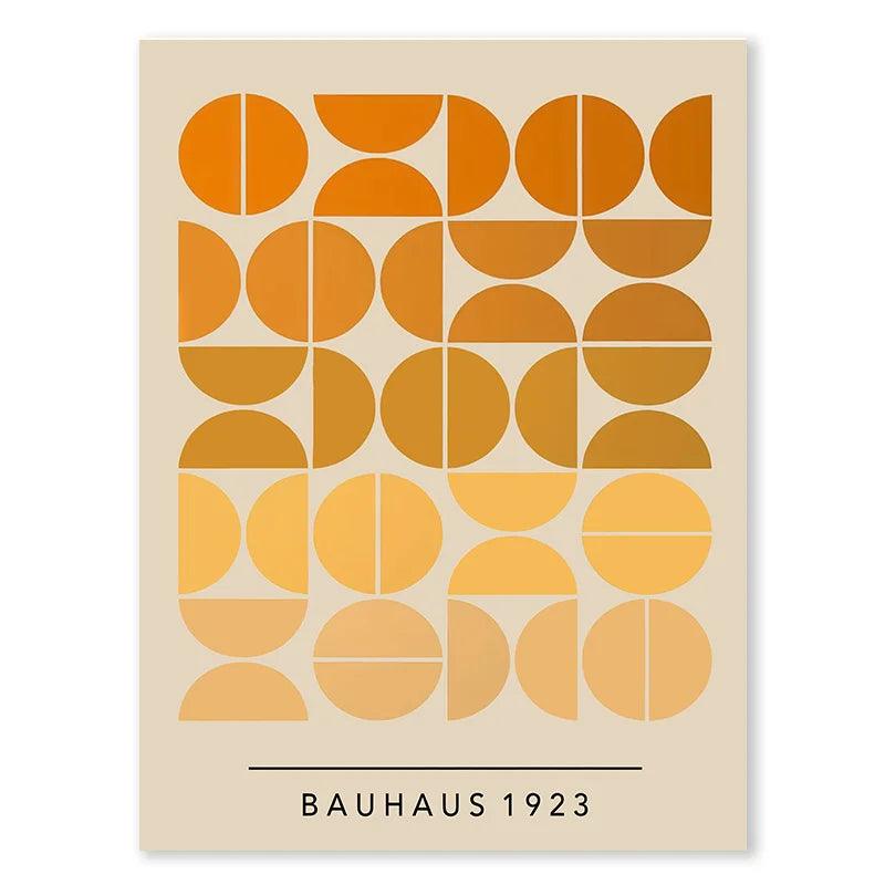 Rythme Géométrique Bauhaus 1923 – Affiche murale