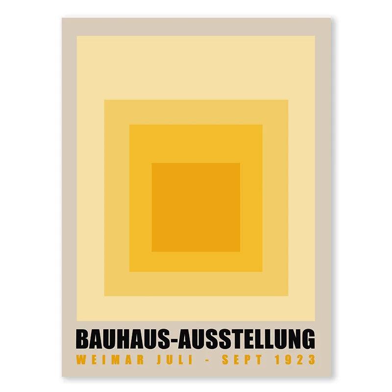 Dégradé de Lumière Bauhaus-Ausstellung – Affiche murale