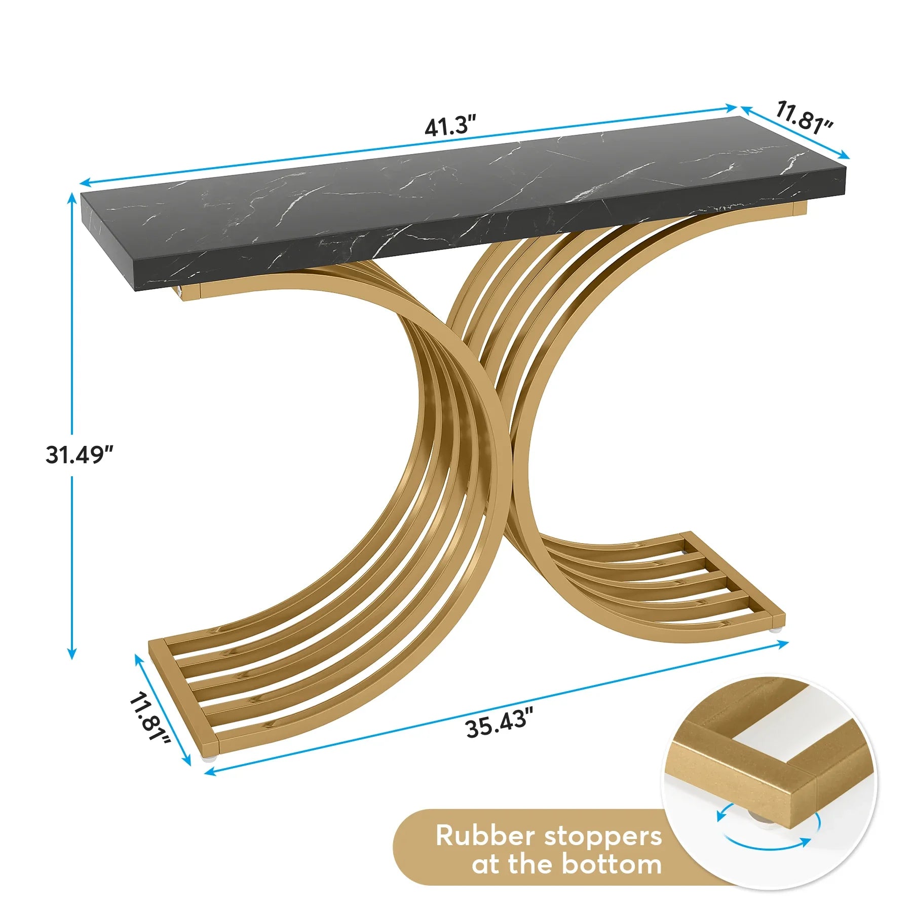 Féerie Aurée – Console Luxueuse