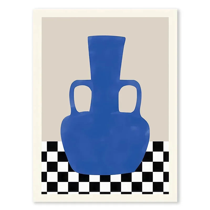 Vase Contemporain - Affiche murale